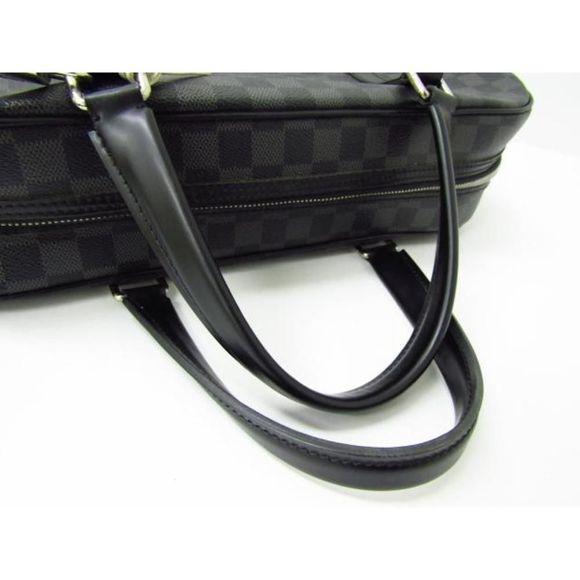 Louis Vuitton Graphite Porte Document Voyage Black - Picture 5 of 9